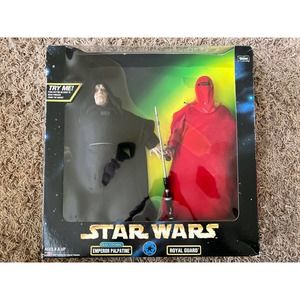 Star Wars - Action Collection: Electronic Emporer Palpatine & Royal Guard Set